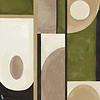 Pictura-Casamance-behang-Olive/Mordore-Set-Selected Wallpapers