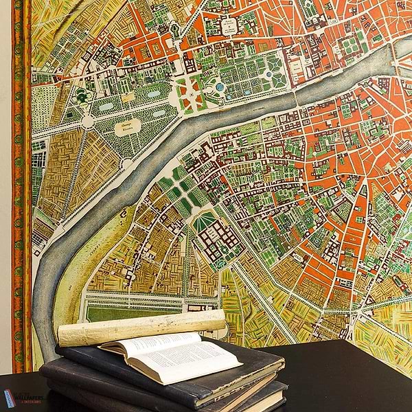 Plan Jaillot-Pierre Frey-wallpaper-Selected Wallpapers