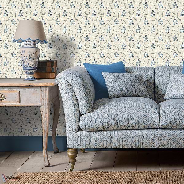 Posy Tapete-GP&J Baker-Selected Wallpapers-Interiors