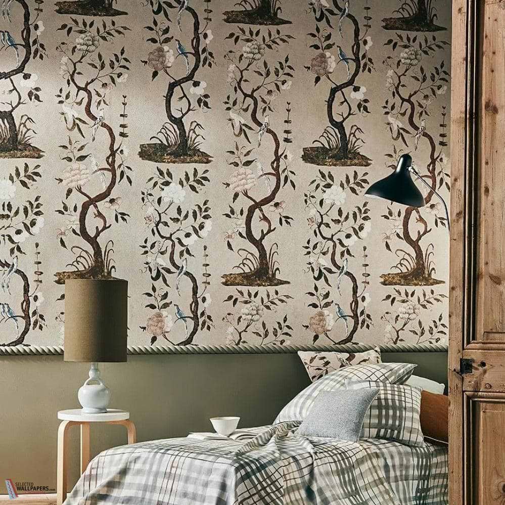 Primadonna wallpaper-Pierre Frey-Selected Wallpapers-Interiors