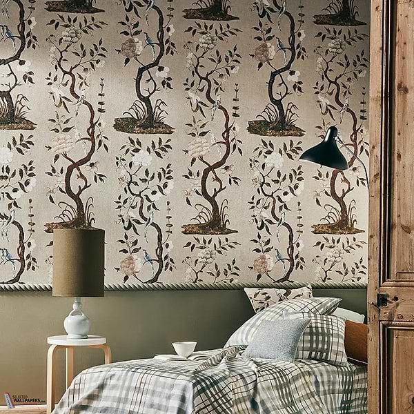 Primadonna Tapete-Pierre Frey-Selected Wallpapers-Interiors