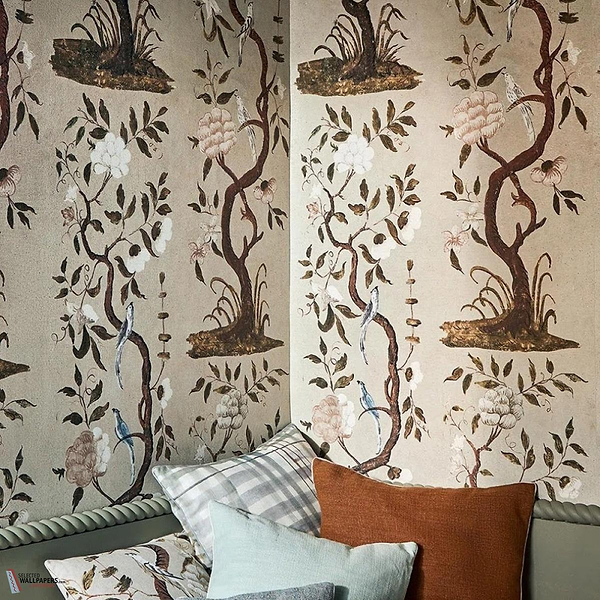 Primadonna wallpaper-Pierre Frey-Selected Wallpapers-Interiors