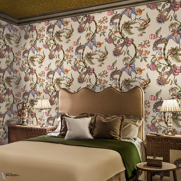 Protea Panthera Tapete-Cole & Son-Selected Wallpapers-Interiors