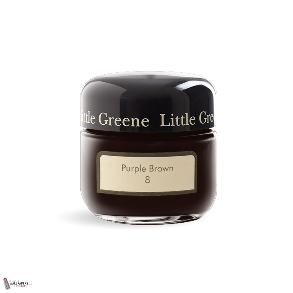 Purple Brown Farbe Little Greene 8-Selected-Wallpapers-Interiors