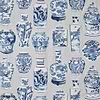 Qinghua Grand-Pierre Frey-Tapete-Bleu de Chine-Meter (M1)-Selected Wallpapers
