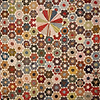 Quilt wallpaper-Pierre Frey-Multicolore-Meter (M1)-Selected Wallpapers-Interiors