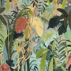 Rainforest mural wallpaper-Thibaut-Tropical-Set-Selected Wallpapers-Interiors