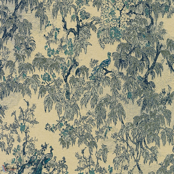 Ramage wallpaper-Arte-Blue Straw-Meter (M1)-Selected Wallpapers-Interiors