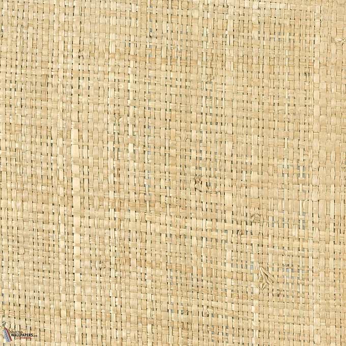 Raphia Pur wallpaper-CMO Paris-Blond-Meter (M1)-Selected Wallpapers-Interiors