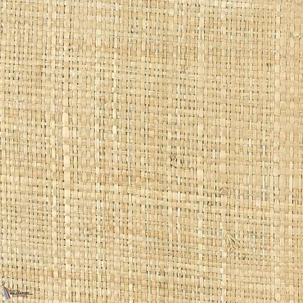 Raphia Pur wallpaper-CMO Paris-Blond-Meter (M1)-Selected Wallpapers-Interiors