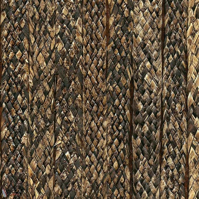 Raphia Tresse Tapete-CMO Paris-Kaki-Meter (M1)-Selected Wallpapers-Interiors