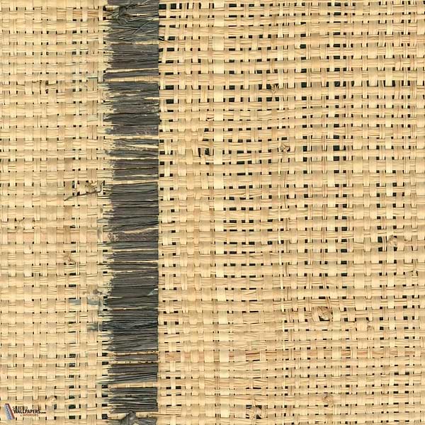 Raphia Vertical wallpaper-CMO Paris-Noir-Roll-Selected Wallpapers-Interiors
