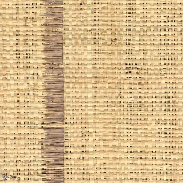 Raphia Vertical wallpaper-CMO Paris-Tabac-Roll-Selected Wallpapers-Interiors