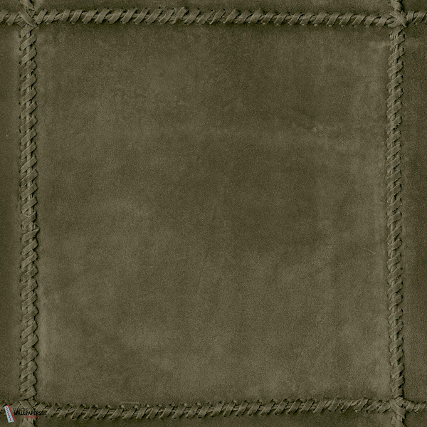 Reliure wallpaper-Arte-Khaki-Meter (M1)-Selected Wallpapers-Interiors
