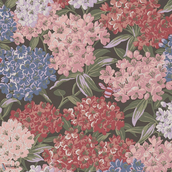 Rhododendron Walk Tapete-Little Greene-Invisible Green-Rolle-Selected Wallpapers-Interiors