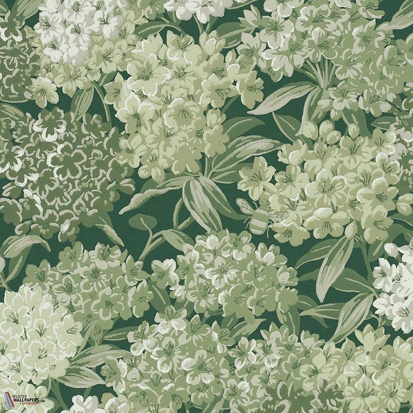Rhododendron Walk Tapete-Little Greene-Puck-Rolle-Selected Wallpapers-Interiors