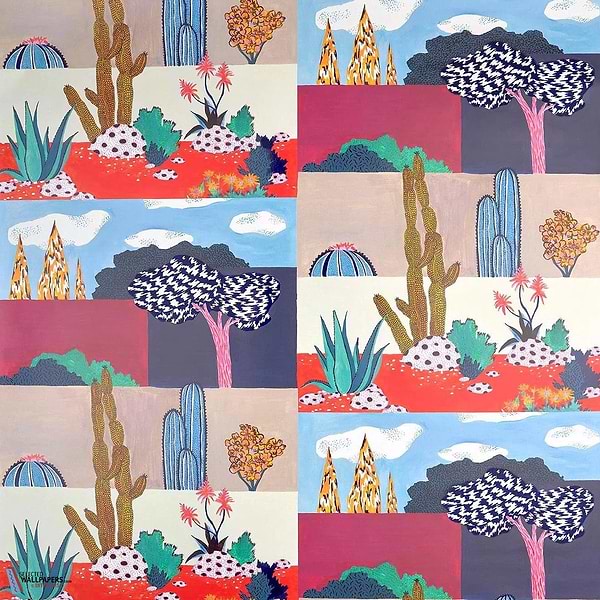 Riad-Pierre Frey-Tapete-01-Meter (M1)-Selected Wallpapers