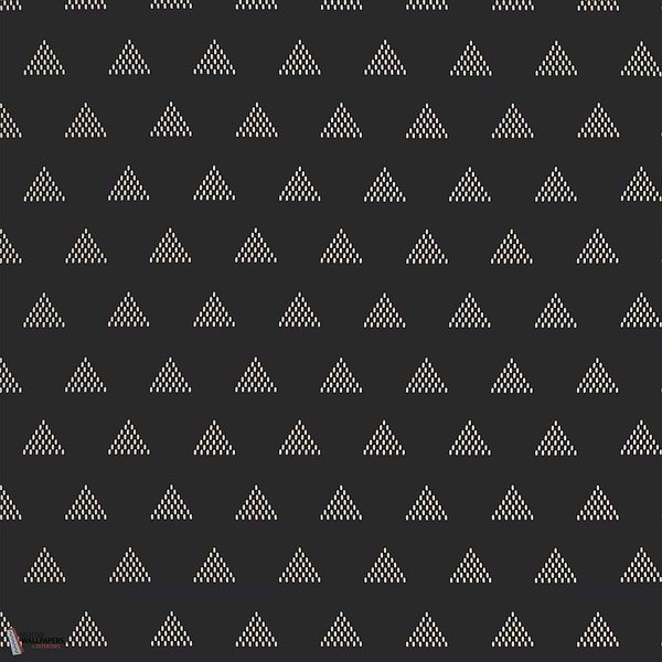 Ridge wallpaper-Thibaut-Basalt black-Roll-Selected Wallpapers-Interiors