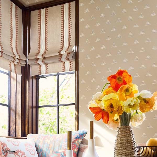 Ridge wallpaper-Thibaut-Selected Wallpapers-Interiors