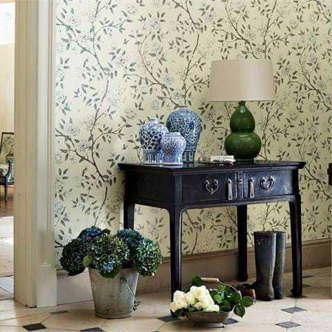 Romey`s Garden-behang-Zoffany-Selected Wallpapers