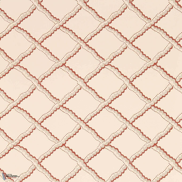 Rye Tapete-Sanderson-Berry/pink clay-Rolle-Selected Wallpapers-Interiors