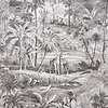 Safari Tapete-Pierre Frey-Charbon-Meter (M1)-Selected Wallpapers-Interiors