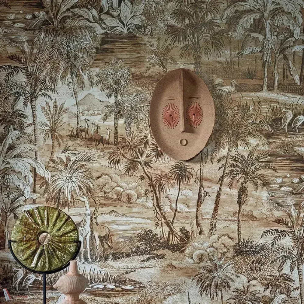 Safari Tapete-Pierre Frey-Selected Wallpapers-Interiors