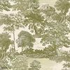 Salcey Forest Tapete-Masureel-Olive-Paneel A-Selected-Wallpapers-Interiors