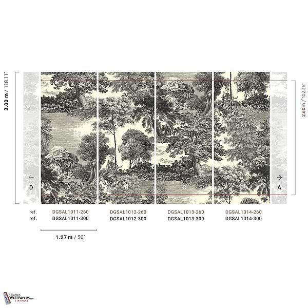 Salcey Forest Tapete-Masureel-Selected-Wallpapers-Interiors