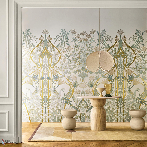 Salon des Miroirs wallpaper-Casamance-Selected Wallpapers-Interiors