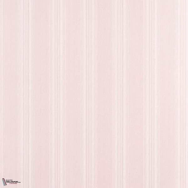 Scarlet Stripe wallpaper-Thibaut-Blush-Roll-Selected-Wallpapers-Interiors