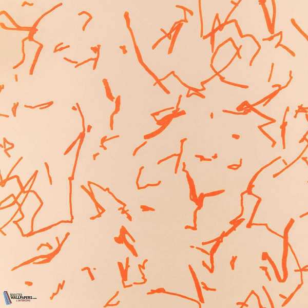 Scribble Wallcovering-Kirkby Design-Tapete-Tangelo-Rolle-Selected Wallpapers