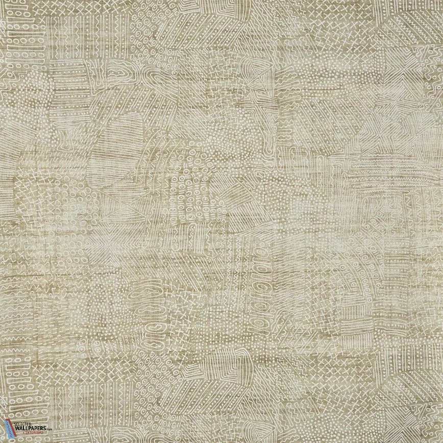 Segou-Pierre Frey-wallpaper-Ocre-Meter (M1)-Selected Wallpapers