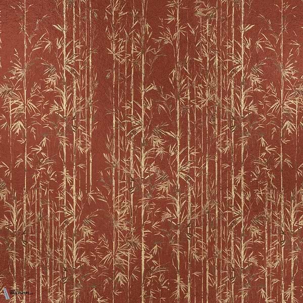 Seijaku wallpaper-Coordonne-Copper-Metallics-M2-Selected Wallpapers-Interiors