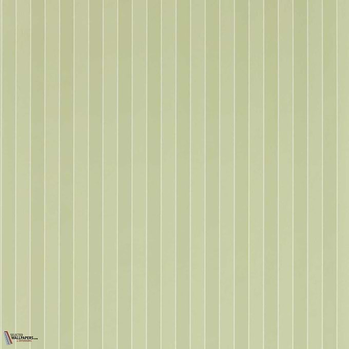 Semper Stripe wallpaper-Zoffany-Pale evergreen-Roll-Selected Wallpapers-Interiors