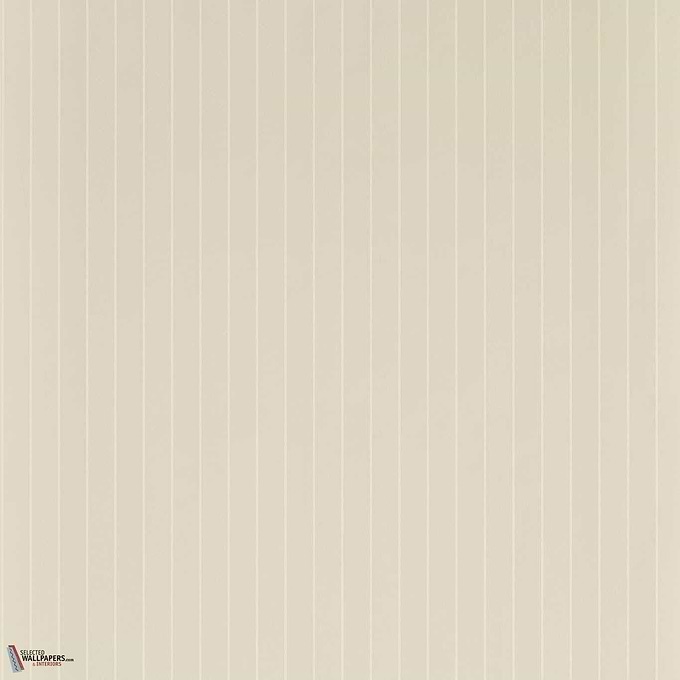Semper Stripe wallpaper-Zoffany-Pale linnen-Roll-Selected Wallpapers-Interiors