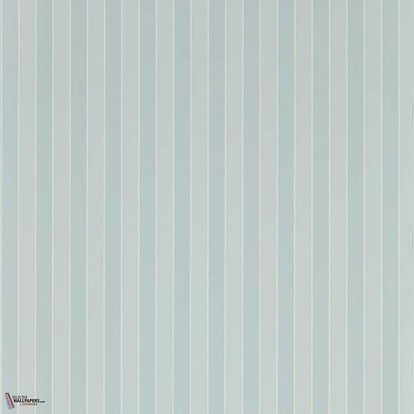 Semper Stripe wallpaper-Zoffany-Wedgwood blue-Roll-Selected Wallpapers-Interiors