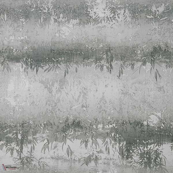 Serenity wallpaper-1838 wallcoverings-Sepia-Roll-Selected Wallpapers-Interiors