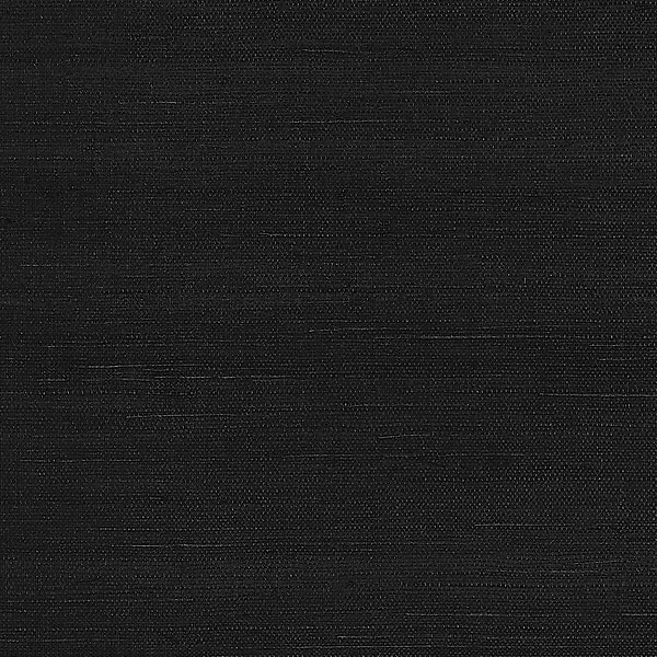 Shang Extra Fine Sisal-Thibaut-Pitch Black-Rolle-Selected-Wallpapers-Interiors