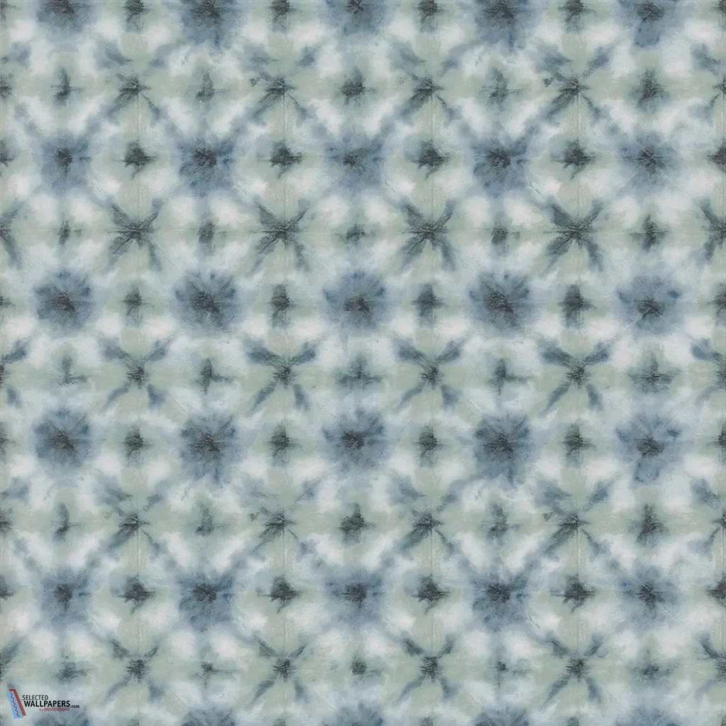Shibori-behang-Designers Guild-Duck Egg-Rol-PDG1160/02-Selected Wallpapers