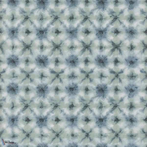 Shibori-behang-Designers Guild-Duck Egg-Rol-PDG1160/02-Selected Wallpapers