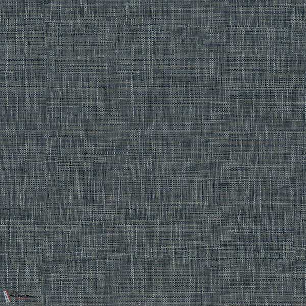 Sierra Tapete-Casamance-Bleu Orage-Rolle-Selected-Wallpapers-Interiors