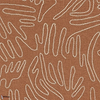 Silvara wallpaper-Casamance-Orange Terrex Naturel-Roll-Selected Wallpapers-Interiors