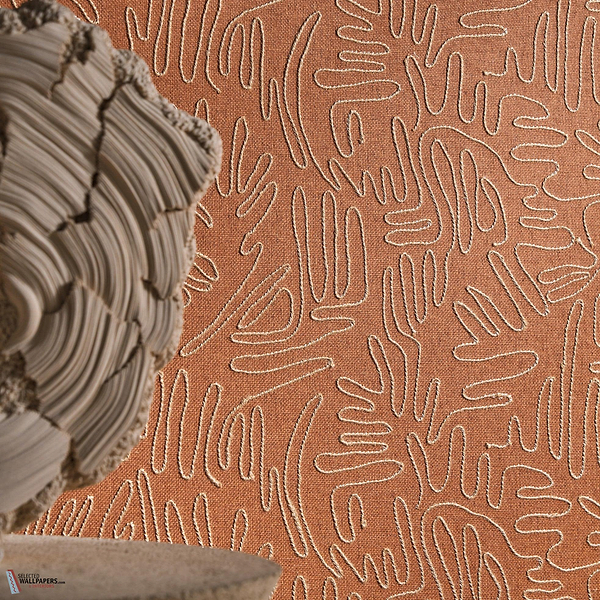 Silvara wallpaper-Casamance-Selected Wallpapers-Interiors