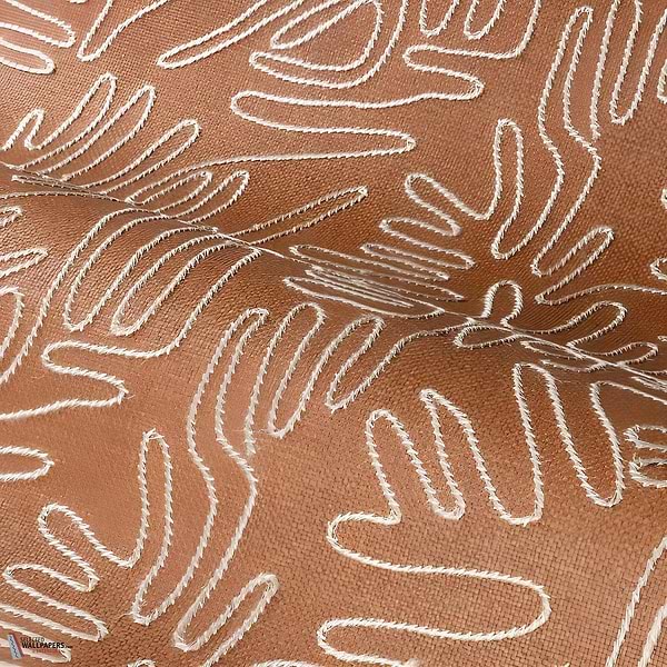 Silvara wallpaper-Casamance-Selected Wallpapers-Interiors