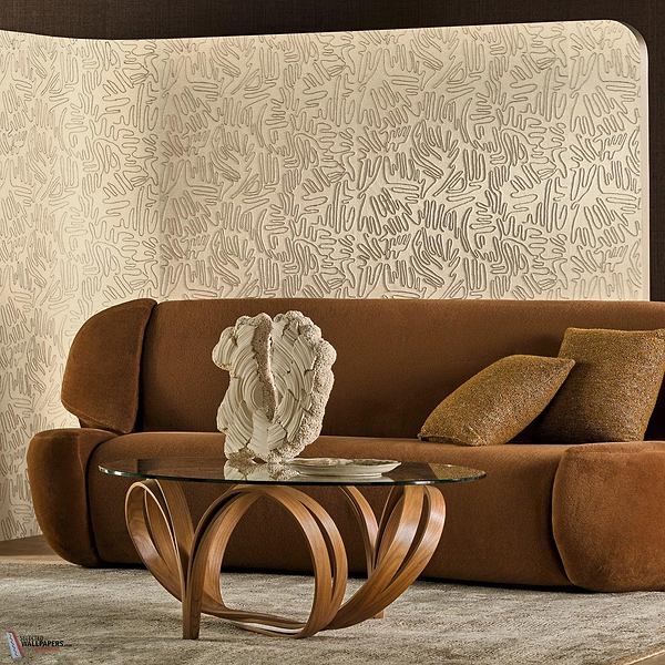 Silvara wallpaper-Casamance-Selected Wallpapers-Interiors