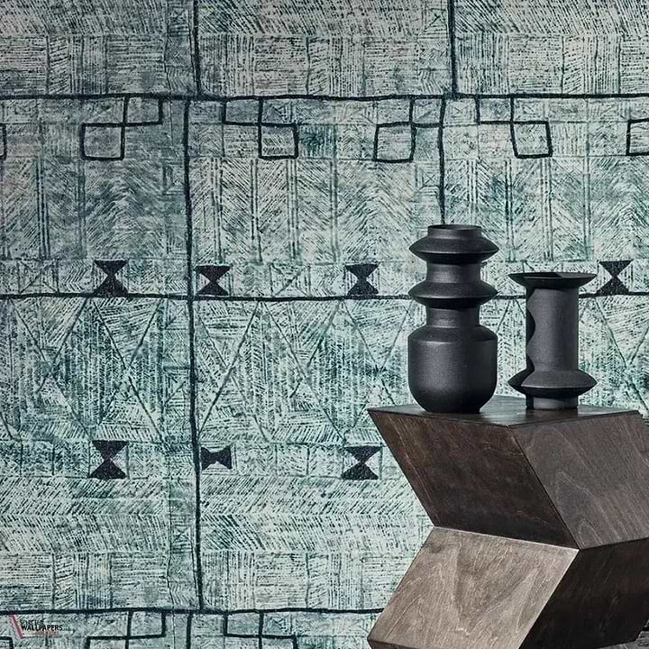Siwa wallpaper-Pierre Frey-Selected Wallpapers-Interiors