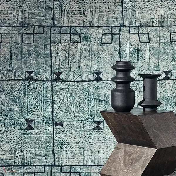 Siwa wallpaper-Pierre Frey-Selected Wallpapers-Interiors