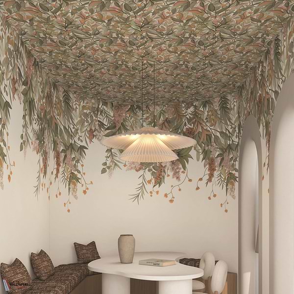Solandra wallpaper-Casamance-Selected-Wallpapers-Interiors