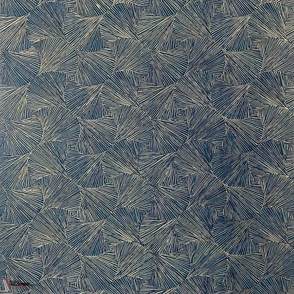 Songket-Casamance-wallpaper-Orage/Dore-Roll-Selected Wallpapers